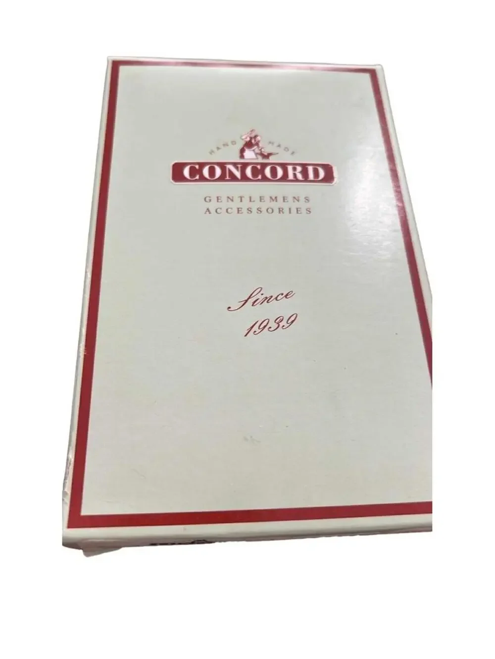 Concord Gentlemen’s Flask 6 oz Tan in the Box Stainless Steel w/ Bayonet Top NWT